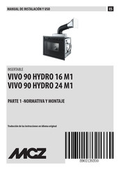 MCZ VIVO 90 HYDRO 24 M1 Instrucciones De Montaje