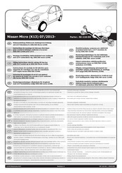 ECS Electronics NI-116-DH Instrucciones De Montaje