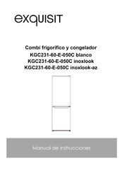 Exquisit KGC231-60-E-050C Manual De Instrucciones