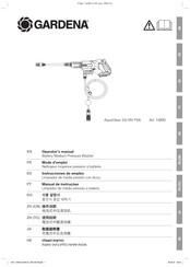 Gardena AquaClean 14800 Instrucciones De Empleo