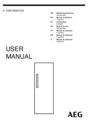 AEG ORK7M391DX Manual De Uso