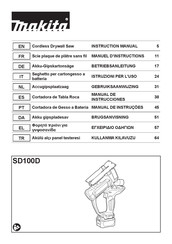 Makita SD100DZJ Manual De Instrucciones