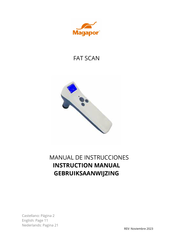 Magapor FAT SCAN Manual De Instrucciones