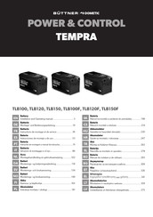 Dometic BUTTNER TEMPRA TLB150 Instrucciones De Montaje Y De Uso