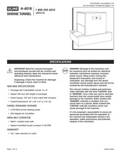 Uline H-4018 Instrucciones