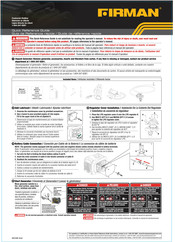 Firman WH03042 Guía De Referencia Rápida