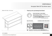 Dorel Home Products Novogratz Tallen 60 5016073N Instructivo