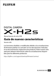 FujiFilm X-H2s Guía De Nuevas Características