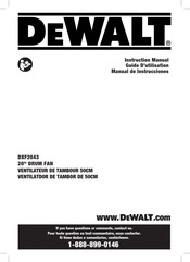 DeWalt DXF2043 Manual De Instrucciones