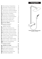 Hansgrohe Raindance Select E 360 Showerpipe 27288000 Modo De Empleo/Instrucciones De Montaje