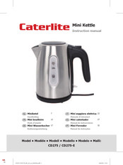 Caterlite CD275-E Manual De Instrucciones