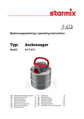 Starmix AV P-615 Manual De Instrucciones