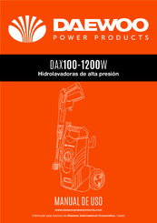 Daewoo DAX100-1200W Manual De Uso