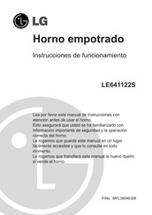 LG LE641122S Instrucciones De Funcionamiento