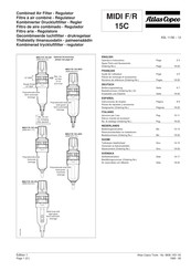 Atlas Copco MIDI F/R 15C-DS Guia De Inicio Rapido