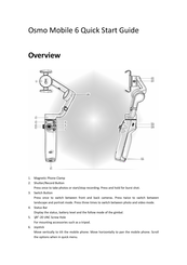 DJI OSMO MOBILE 6 Guia De Inicio Rapido