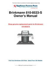 Brinkmann 810-8533-S Manual Del Propietário