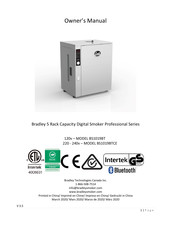 Bradley Smoker Professional BS1019BTCE Manual Del Usuario