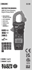 Klein Tools CL120 Manual De Instrucciones