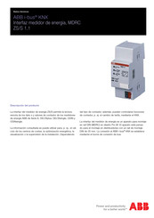 ABB i-bus ZS/S 1.1 Manual Del Usuario