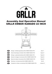 GRLLR EMBER KAMADO PRO Instrucciones De Montaje Y Funcionamiento