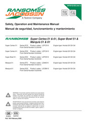 Textron LDFC610 Manual De Seguridad, Funcionamiento Y Mantenimiento