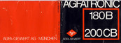 AGFA-GEVAERT AGFATRONIC 200CB Manual Del Usuario