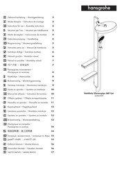 Hansgrohe Rainfinity Showerpipe 360 1jet 26842 Modo De Empleo/Instrucciones De Montaje