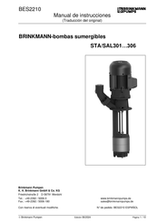 BRINKMANN PUMPS SAL305/490 Manual De Instrucciones