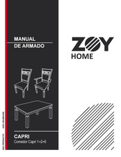 Zoy home BALI 4205-18-BROWN Manual De Armado Y Uso