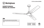 Westinghouse Jax 7237900 Manual Del Usuario