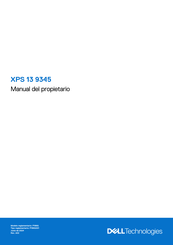 Dell XPS 13 9345 Manual Del Propietário