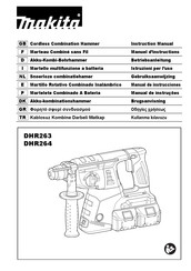 Makita DHR264 Manual De Instrucciones