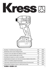 KRESS KUB61 Manual Original