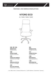 hjh OFFICE VITORO ECO 729453 Instrucciones De Montaje