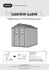 Keter Darwin 6x8W Manual Del Usuario