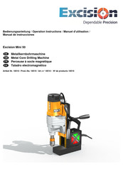 EXCISION 18510 Manual De Instrucciones