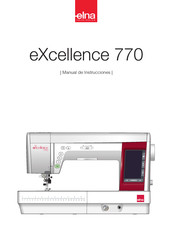 Elna eXcellence 770 Manual De Instrucciones