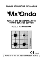 Mx Onda MX-PG2204XE Manual De Usuario E Instalacion