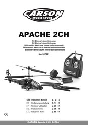 Carson APACHE 2CH Instrucciones