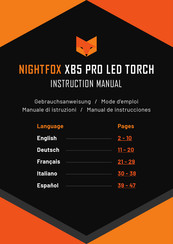 Nightfox XB5 PRO Manual De Instrucciones