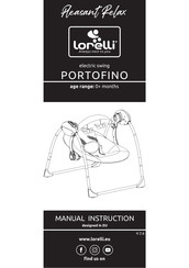 Lorelli PORTOFINO Instrucciones De Uso