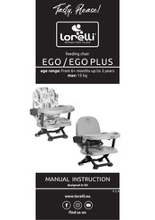 Lorelli EGO PLUS Instrucciones De Uso