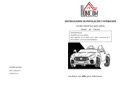 HOMCOM 370-071V90 Instrucciones De Instalación Y  Operación