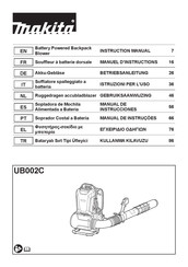 Makita UB002C Manual De Instrucciones