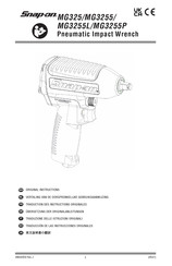 Snap-On MG3255L Traducción De Las Instrucciones Originales