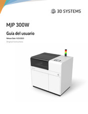 3D Systems MJP 300W Guia Del Usuario