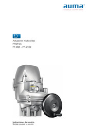 AUMA PROFOX PF-M25 Instrucciones De Servicio