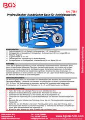BGS technic 7681 Manual De Instrucciones