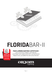 Algam Lighting FLORIDABAR-II Manual De Instrucciones